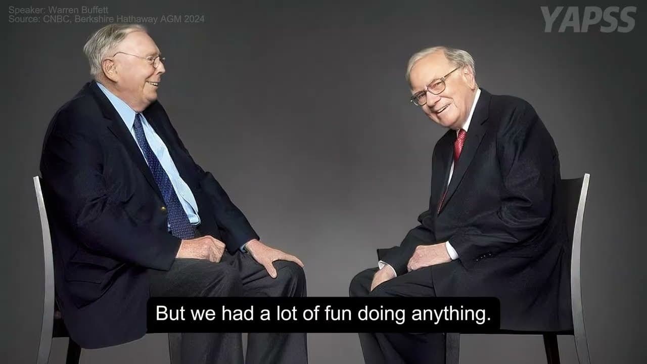 Buffett reflects on his friendship with Munger